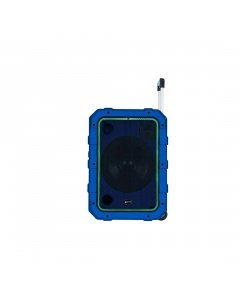 Caixa Acústica Ativa 10" Portátil 240W Azul Gemini MPA-2400