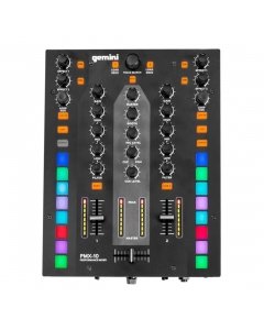 Mixer DJ 2 Canais Gemini PMX-10